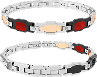 Bracciale Rosso Amante Uomo Reversibile in Acciaio UBR625FR - UBR625FR